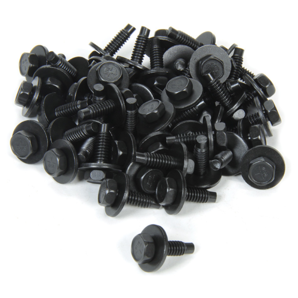 Allstar Performance Body Bolt 3/4in 50PK BLACK (ALL16550-50)