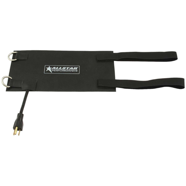 Allstar Performance Black Heating Pad 6 x 12 w/Straps (ALL76424)