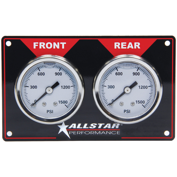 Allstar Performance Horizontal Dual Brake Bias Gauges (ALL80172)
