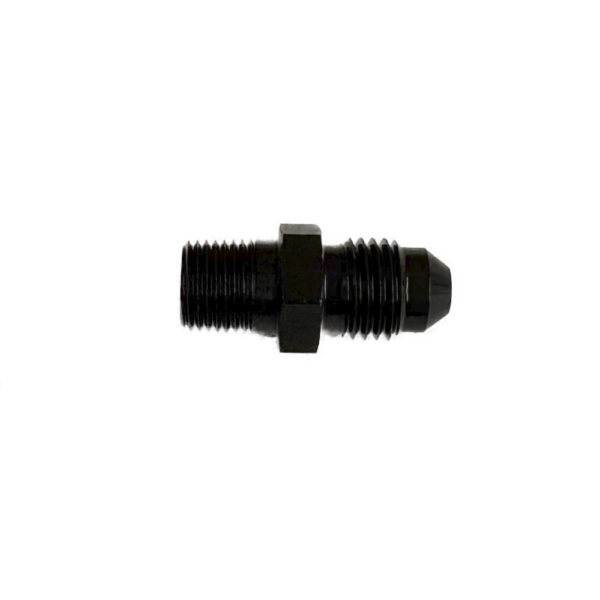 Fragola -4 x 1/4" NPT Straight Adapter Black (FRG481605-BL)