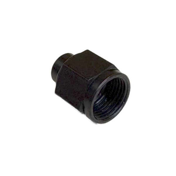 Fragola -10 Aluminum Flare Cap Black - FRG492910-BL