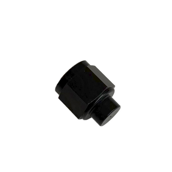 Fragola -4 Aluminum Flare Caps Black (FRG492904-BL)