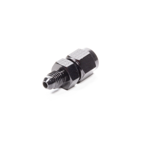 Fragola -4 Female Swivel x -3 Male, Straight Reducer, Black - FRG497204-BL