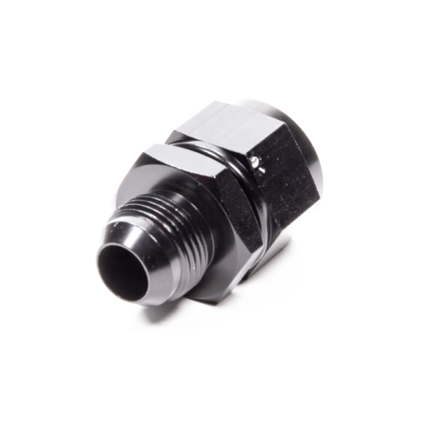Fragola -16 Female Swivel x -12 Male, Straight Reducer, Black - FRG497217-BL