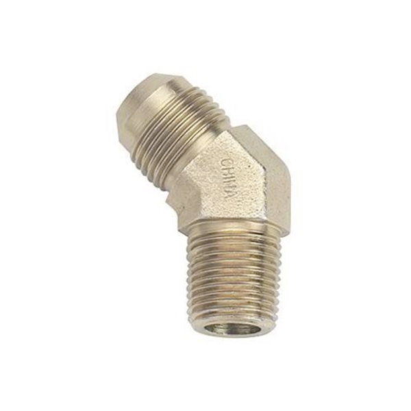 Fragola -3 x 1/8in NPT, 45 Deg Adapter, Steel - FRG582303