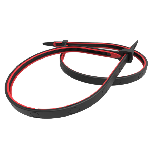 Gorsuch Performance Solutions 12" Long Reusable Zip Ties RED - 10pcs (GORHG-13003)