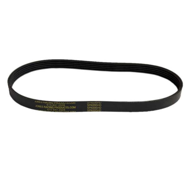 Jones Racing Products 27.362in Long - 5 Groove Serpentine Belt (JON5PK-695HD)