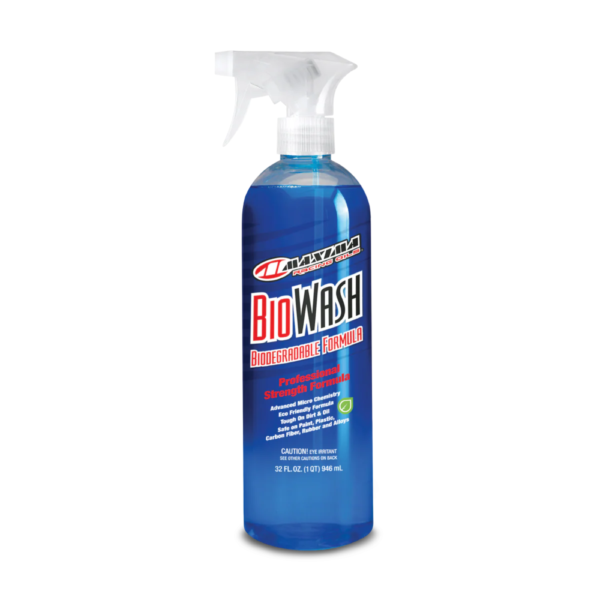 Maxima Racing Oils, 32fl ounce bottle of bio wash.