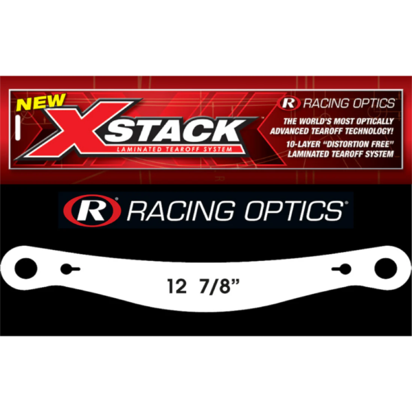 Racing Optics 12 Post Center 2 Mil Laminated Tearoffs (ROP10237C)