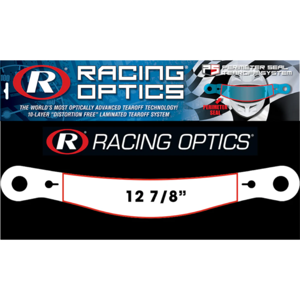 Racing Optics 12-7/8in Post Center 2 Mil Perimeter Seal Tearoffs (ROP10237CP)
