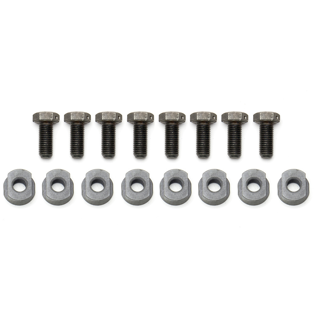 Wilwood Brake Rotor Bolt Kit, 5/16-24in Thread, 0.75in Length, 8 Bolts with T Nuts - WIL230-14414