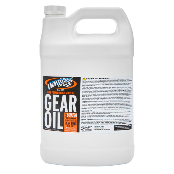 Winters Performance Gear Oil 80-90-140W, Semi-Synthetic 1 Gallon (WIN1730)