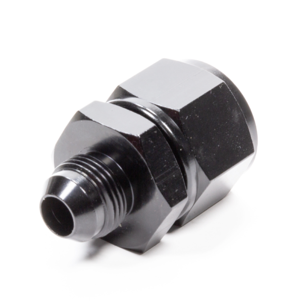 Fragola -10 Female Swivel x -6 Male, Straight Reducer, Black - FRG497210-BL