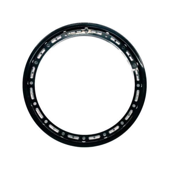 Keizer Wheels 15" Beadlock Ring Black (KWBLB)