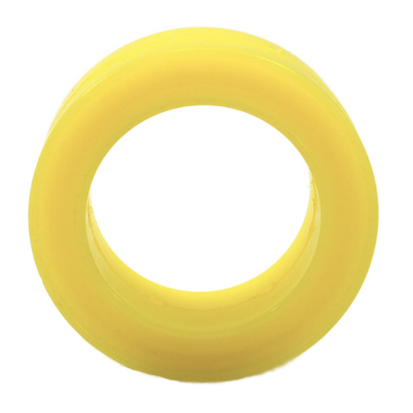RES 2.5in Spring Rubber 1in Tall 80 Yellow (RE-SR250B-1000-80)